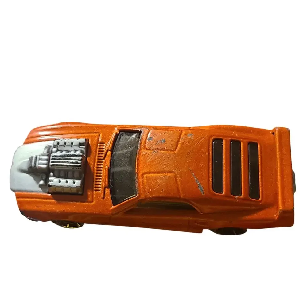 vintage  Mattel 2005 Orange Car Made for McDonald's in China
